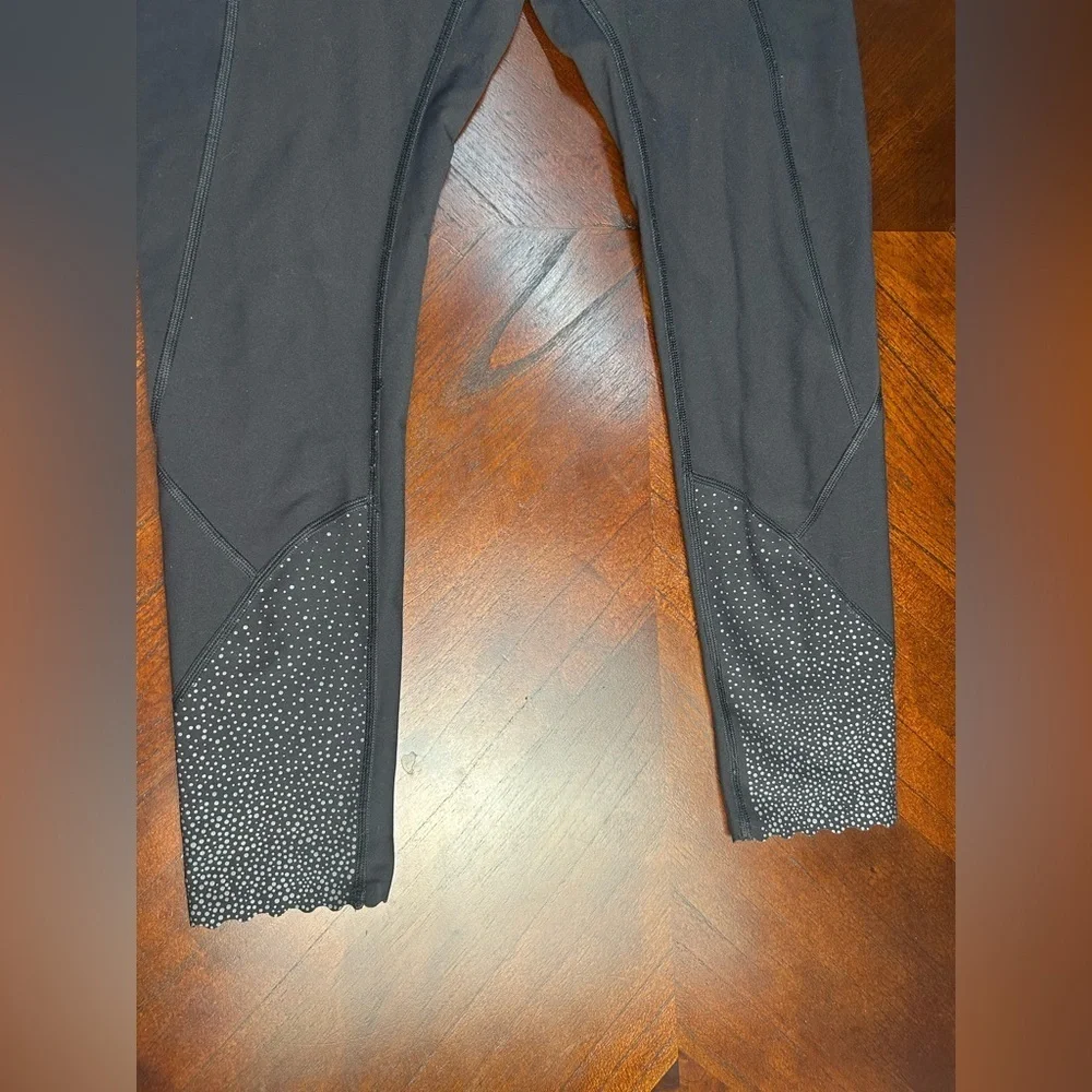 Lululemon Athletica Black Cropped Leggings